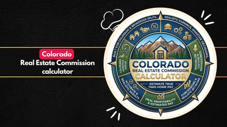 Colorado Real Estate Commission calculator