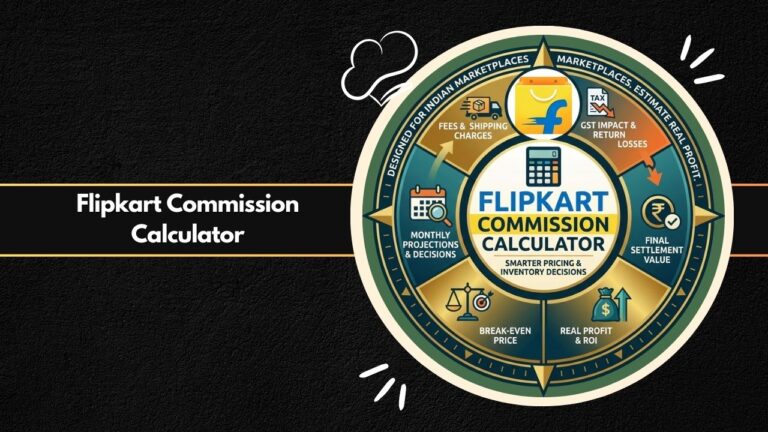 Flipkart Commission Calculator