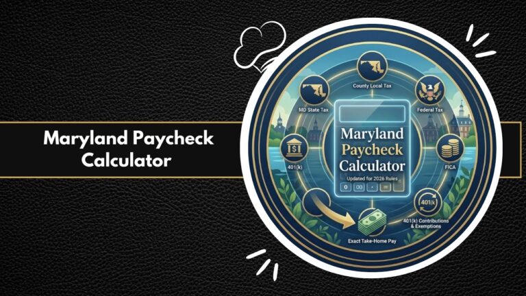Maryland Paycheck Calculator