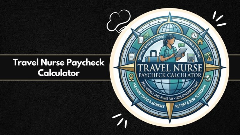 Travel Nurse Paycheck Calculator