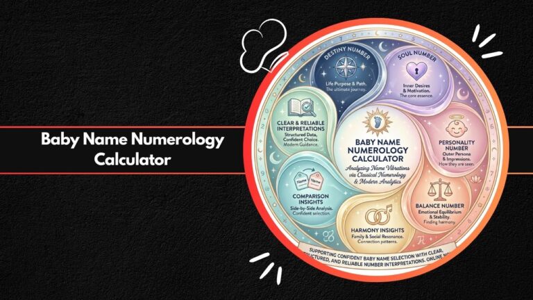 Baby Name Numerology Calculator