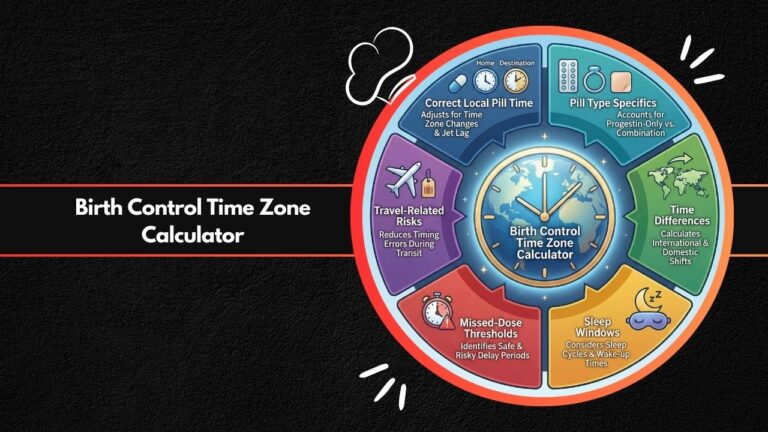 Birth Control Time Zone Calculator