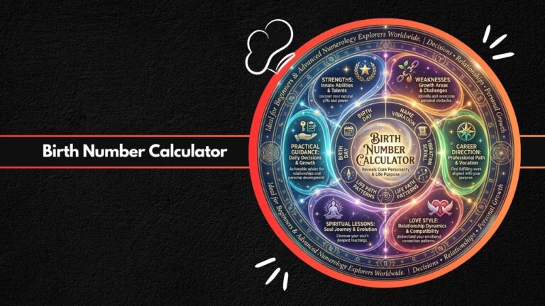 Birth Number Calculator
