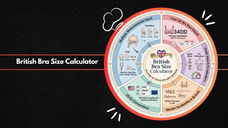 British Bra Size Calculator