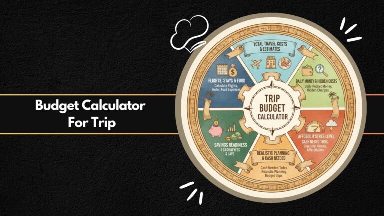 Budget Calculator For Trip