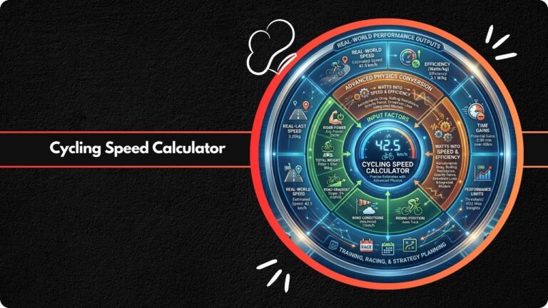 Cycling Speed Calculator