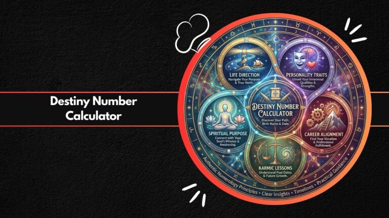 Destiny Number Calculator