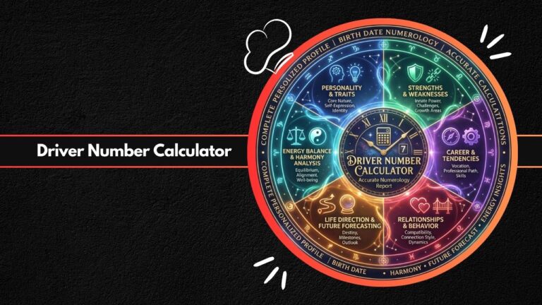 Driver Number Calculator