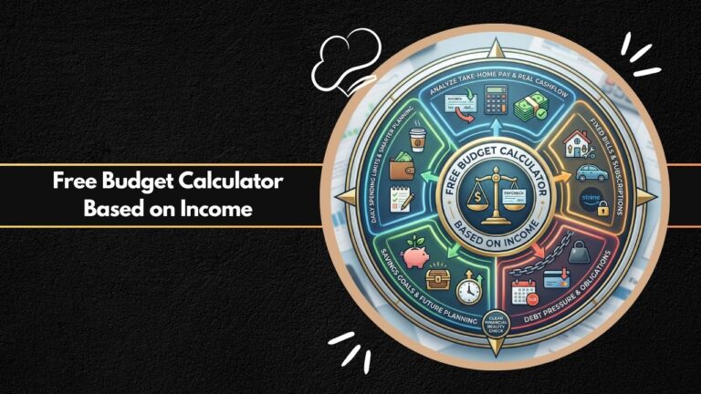 Free Budget Calculator Based on Income