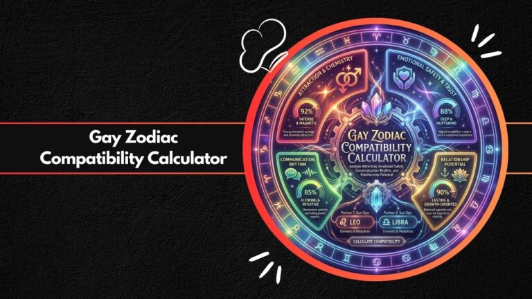 Gay Zodiac Compatibility Calculator