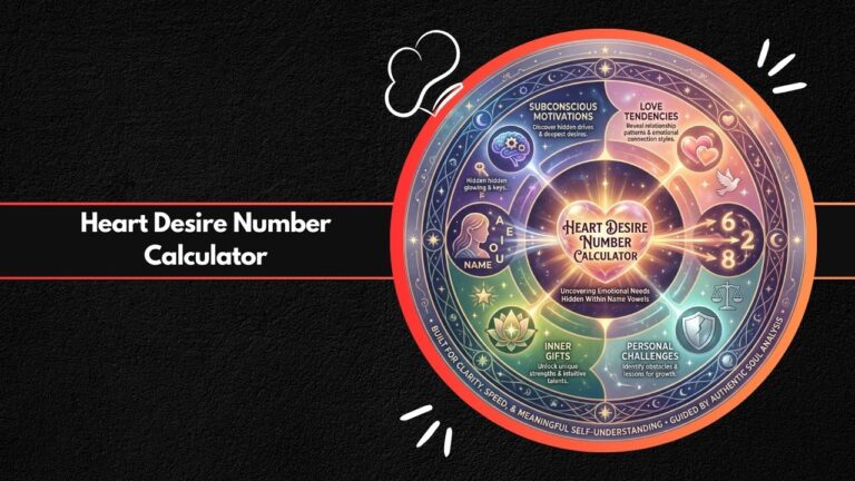 Heart Desire Number Calculator