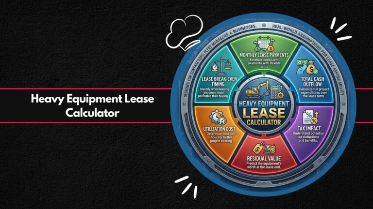 Heavy Equipment Lease Calculator