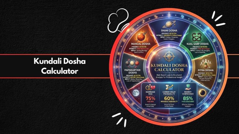 Kundali Dosha Calculator