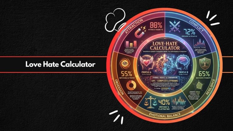 Love Hate Calculator