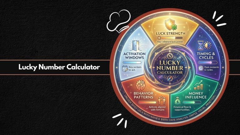 Lucky Number Calculator