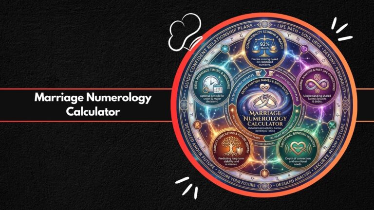 Marriage Numerology Calculator