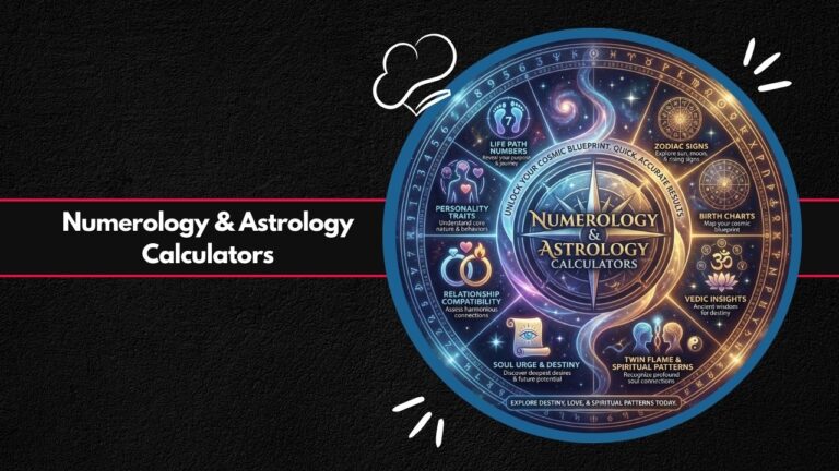 Numerology & Astrology Calculators