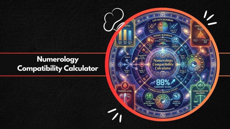 Numerology Compatibility Calculator