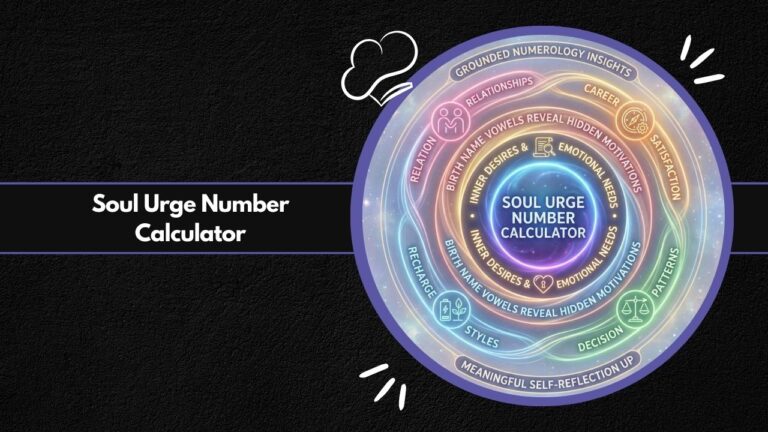 Soul Urge Number Calculator