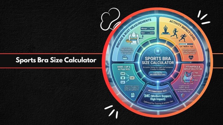 Sports Bra Size Calculator