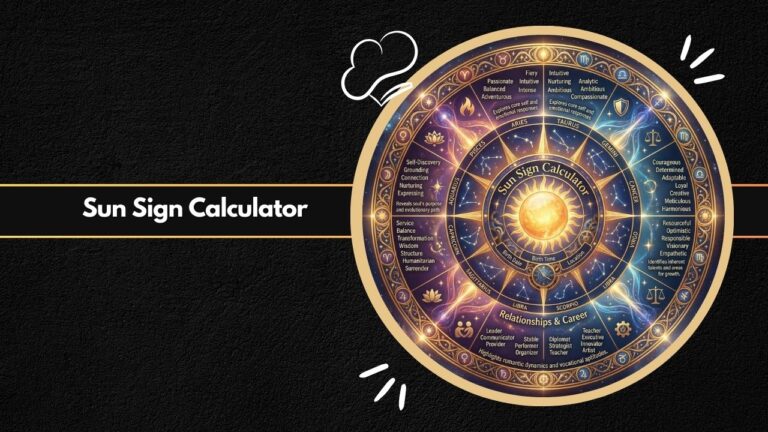 Sun Sign Calculator