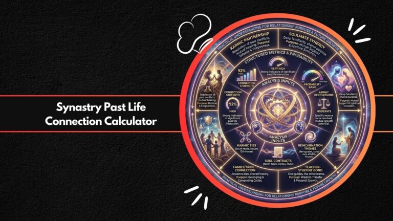 Synastry Past Life Connection Calculator