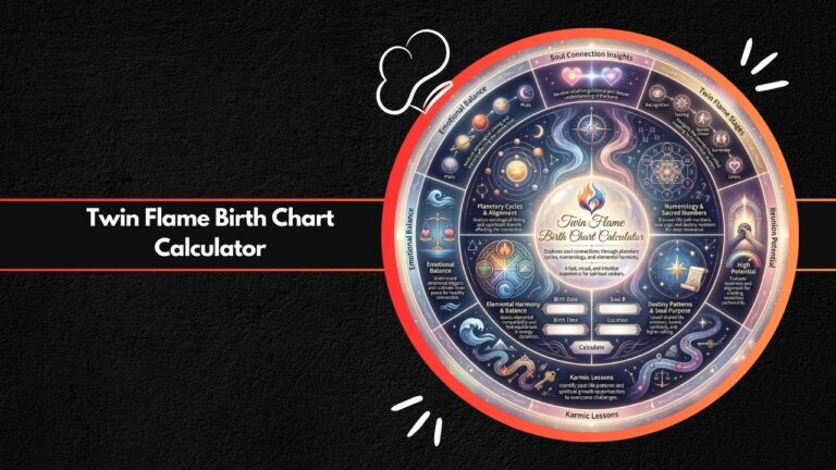 Twin Flame Birth Chart Calculator