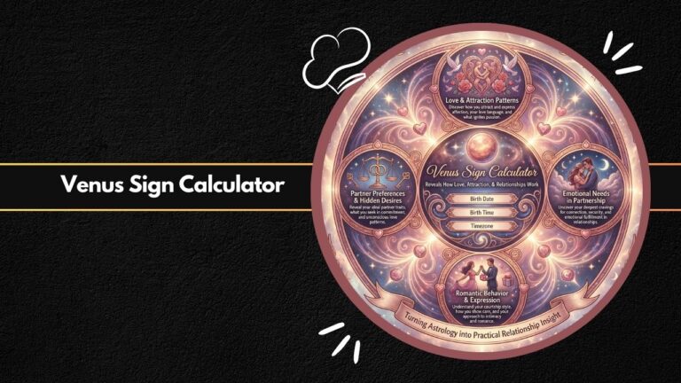 Venus Sign Calculator