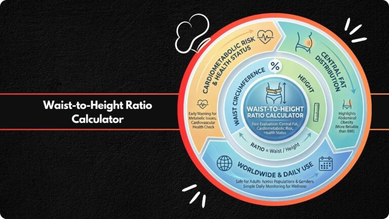 Waist-to-Height Ratio Calculator