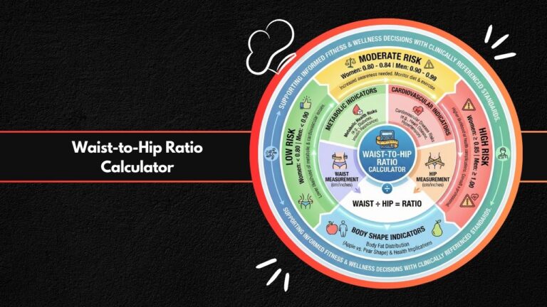 Waist-to-Hip Ratio Calculator