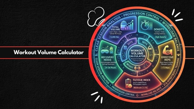 Workout Volume Calculator