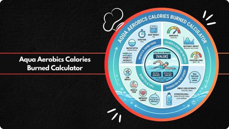 Aqua Aerobics Calories Burned Calculator
