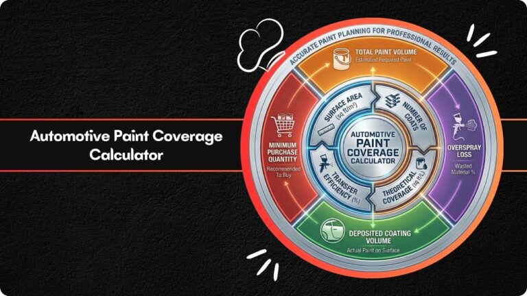 Automotive Paint Coverage Calculator
