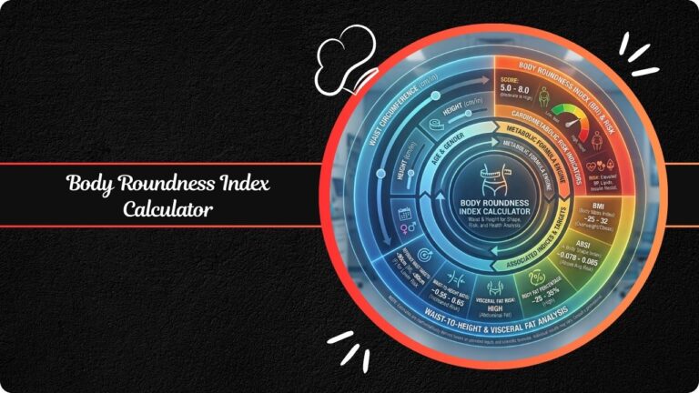 Body Roundness Index Calculator