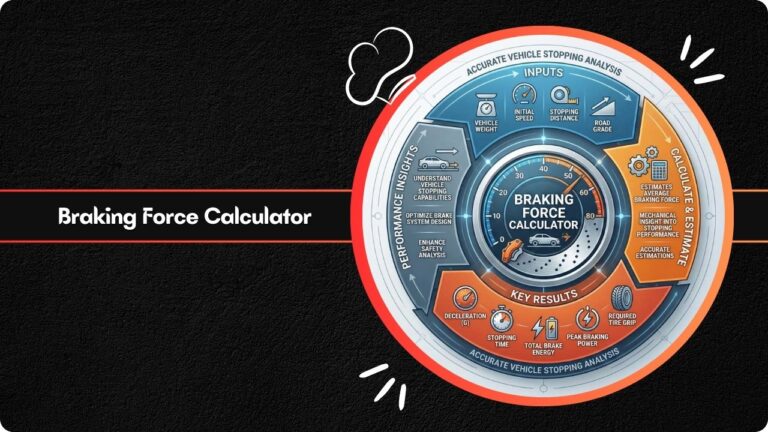 Braking Force Calculator