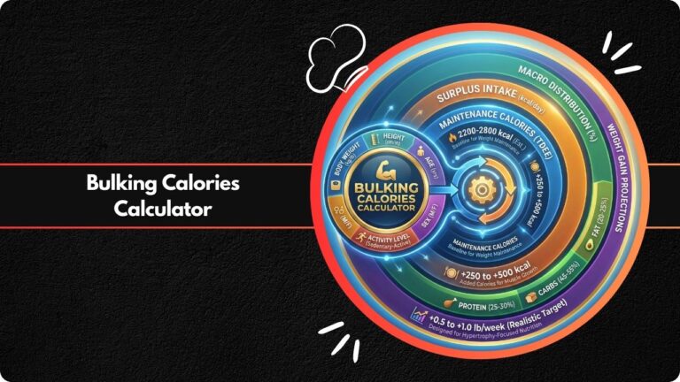 Bulking Calories Calculator
