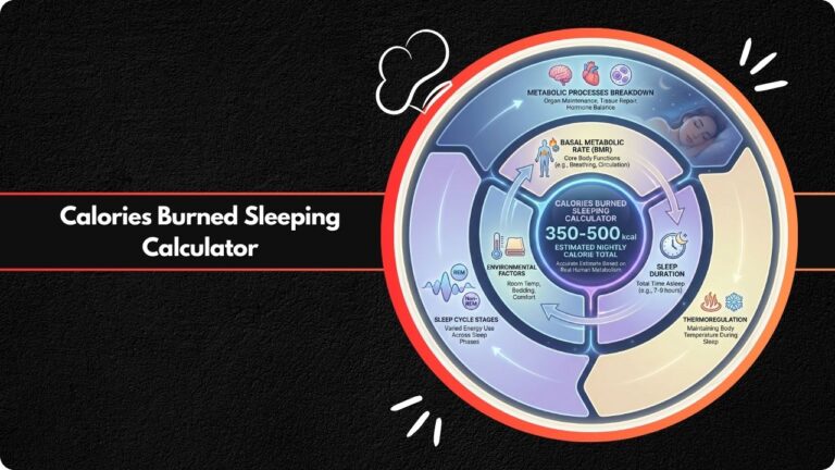 Calories Burned Sleeping Calculator