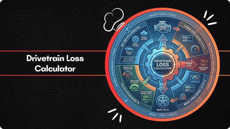 Drivetrain Loss Calculator