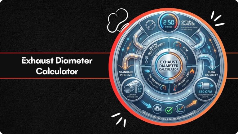 Exhaust Diameter Calculator