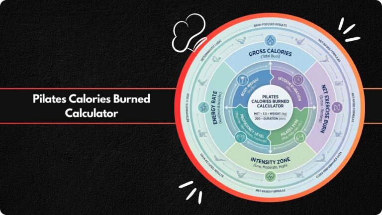 Pilates Calories Burned Calculator