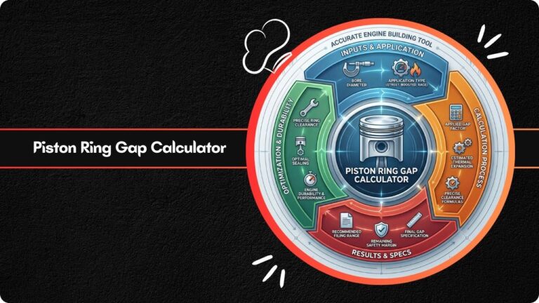 Piston Ring Gap Calculator