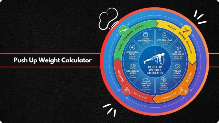 Push Up Weight Calculator