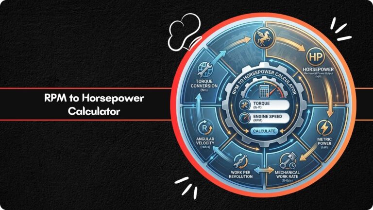 RPM to Horsepower Calculator