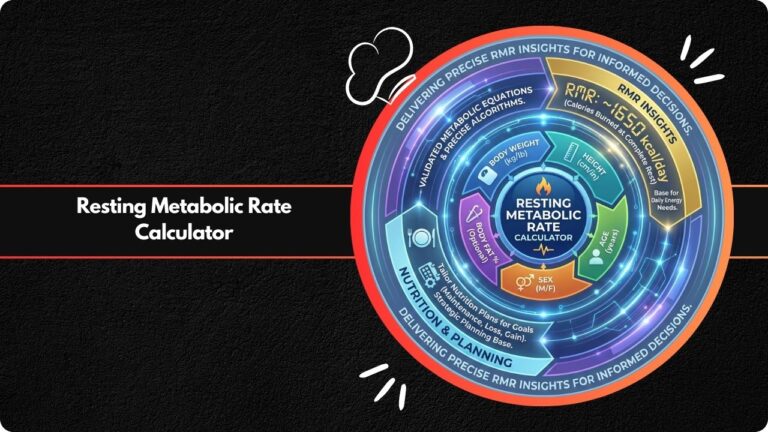 Resting Metabolic Rate Calculator