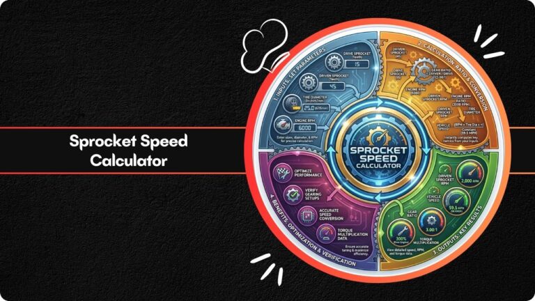 Sprocket Speed Calculator