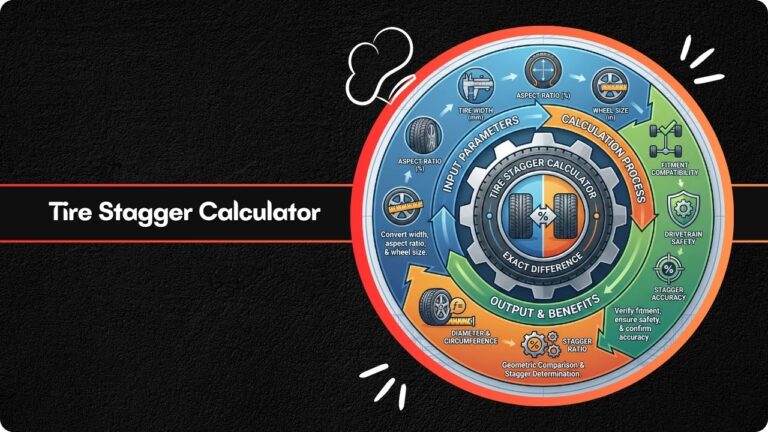 Tire Stagger Calculator