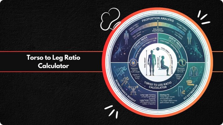 Torso to Leg Ratio Calculator