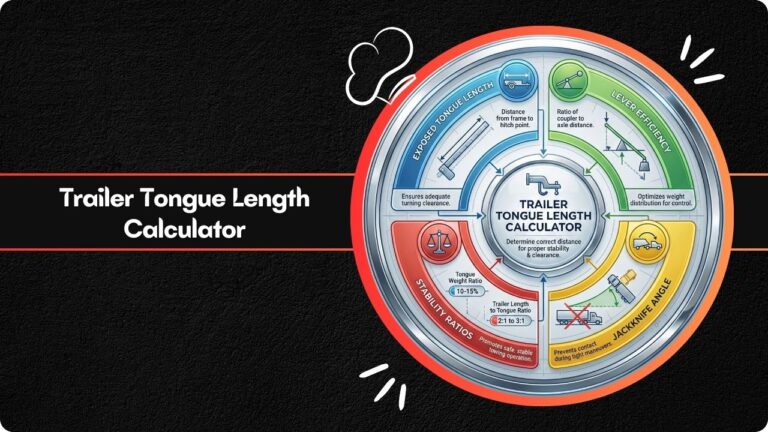 Trailer Tongue Length Calculator