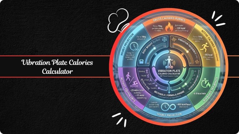 Vibration Plate Calories Calculator