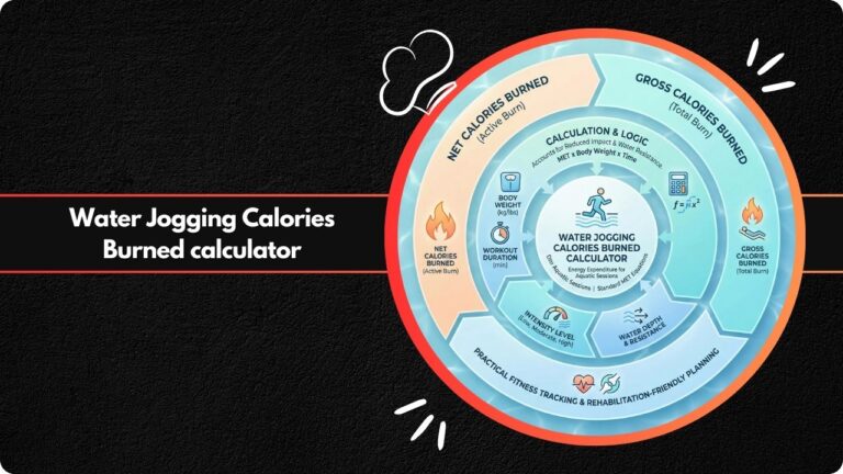 Water Jogging Calories Burned calculator